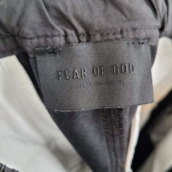 Fear Of God Bondage Pants Seventh Collection Cropped Black Size S - Picture 16 of 16